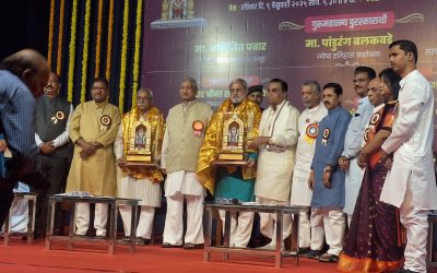 Dr. Kiran Thakur Honored with ‘Guru Mahatva Puraskar 2024-2025’